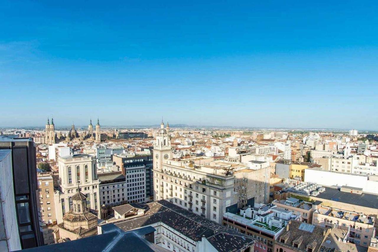 Zabella Salamero Espectacular Atico En El Centro Zaragoza Bagian luar foto